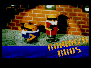 Screenshot Thumbnail / Media File 1 for Bonanza Bros (1991)(Sharp - SPS)(Disk 1 of 2)(Disk A)