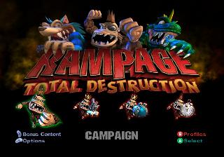 Screenshot Thumbnail / Media File 1 for Rampage Total Destruction