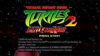 Screenshot Thumbnail / Media File 1 for Teenage Mutant Ninja Turtles 2 - Battle Nexus (Disc 1)