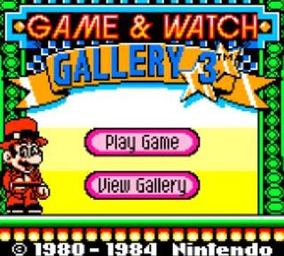 Screenshot Thumbnail / Media File 1 for Game & Watch Gallery 3 (USA, Europe)