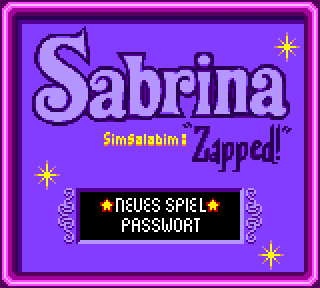 Screenshot Thumbnail / Media File 1 for Sabrina - The Animated Series - Zapped! (Europe) (En,Fr,De)