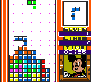 Screenshot Thumbnail / Media File 1 for Tetris Adventure - Susume Mickey to Nakama-tachi (Japan)
