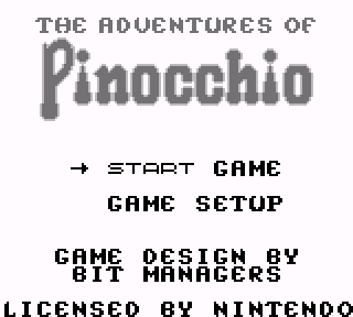 Screenshot Thumbnail / Media File 1 for Adventures of Pinocchio, The (USA) (Proto)