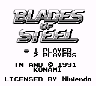 Screenshot Thumbnail / Media File 1 for Blades of Steel (Europe)