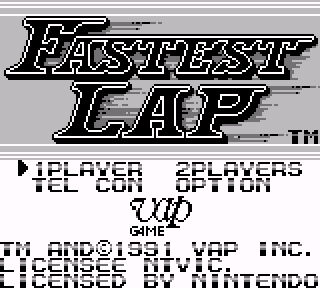 Screenshot Thumbnail / Media File 1 for Fastest Lap (Japan, USA)