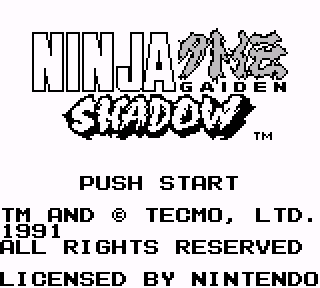 Screenshot Thumbnail / Media File 1 for Ninja Gaiden Shadow (USA)