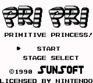 Screenshot Thumbnail / Media File 1 for Pri Pri - Primitive Princess! (Japan)