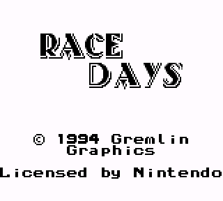 Screenshot Thumbnail / Media File 1 for Race Days (Europe)