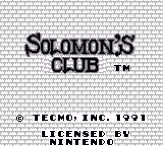 Screenshot Thumbnail / Media File 1 for Solomon's Club (Europe)