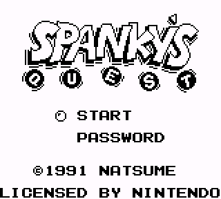 Screenshot Thumbnail / Media File 1 for Spanky's Quest (USA)