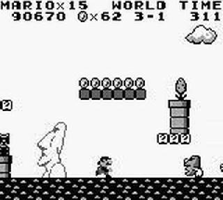 Screenshot Thumbnail / Media File 1 for Super Mario Land (World) (Rev A)