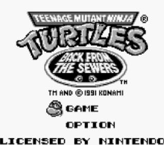 Screenshot Thumbnail / Media File 1 for Teenage Mutant Ninja Turtles II - Back from the Sewers (USA)
