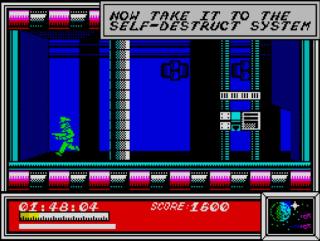 Screenshot Thumbnail / Media File 1 for Dan Dare - Pilot Of The Future (1986)(Virgin Games)