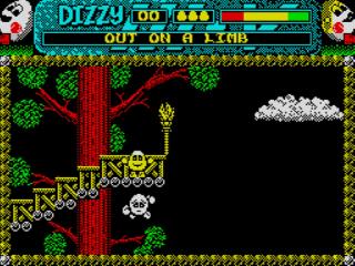 Screenshot Thumbnail / Media File 1 for Dizzy III & a Half (1988)(Codemasters)