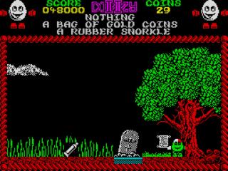 Screenshot Thumbnail / Media File 1 for Dizzy II - Treasure Island Dizzy (1988)(Codemasters)