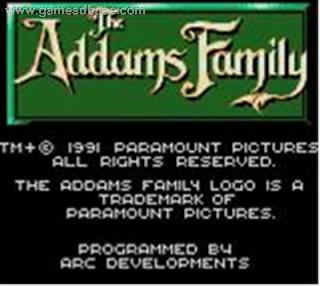 Screenshot Thumbnail / Media File 1 for Addams Family, The (USA, Europe)