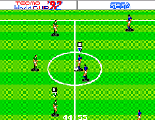 Screenshot Thumbnail / Media File 1 for Tecmo World Cup '92 (Europe) (Beta)