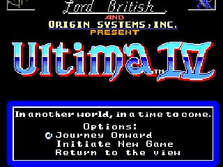 Screenshot Thumbnail / Media File 1 for Ultima IV - Quest of the Avatar (Europe) (Beta)