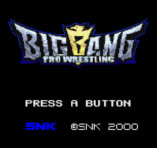 Screenshot Thumbnail / Media File 1 for Big Bang Pro Wrestling