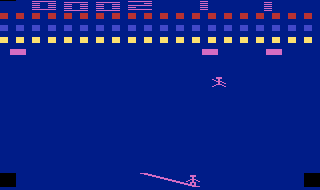 Screenshot Thumbnail / Media File 1 for Circus Atari - Circus (Paddle) (1980) (Atari, Mike Lorenzen - Sears) (CX2630 - 49-75122)