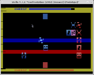 Screenshot Thumbnail / Media File 1 for Confrontation (1983) (Answer Software Corporation) (ASC2001) (Prototype)