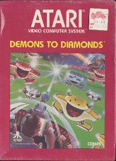 Screenshot Thumbnail / Media File 1 for Demons to Diamonds (Hot Rox) (Paddle) (1982) (Atari, Alan J. Murphy, Nick 'Sandy Maiwald' Turner - Sears) (CX2615 - 49-75140)
