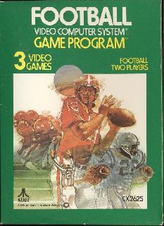 Screenshot Thumbnail / Media File 1 for Football (1979) (Atari, Bob Whitehead - Sears) (CX2625 - 6-99827, 49-75114)