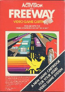 Screenshot Thumbnail / Media File 1 for Freeway (1981) (Activision, David Crane) (AG-009, AG-009-04)