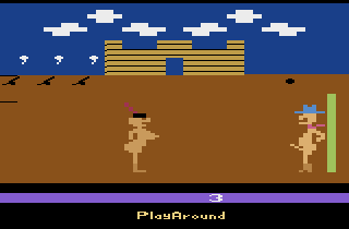 Screenshot Thumbnail / Media File 1 for General Re-Treat (AKA Custer's Revenge) (1982) (PlayAround - J.H.M.) (206) (PAL)
