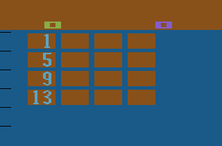 Screenshot Thumbnail / Media File 1 for Hunt & Score - Memory Match (Keyboard Controller) (1978) (Atari, Alan Miller - Sears) (CX2642 - 6-99814)