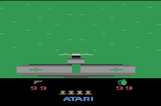 Screenshot Thumbnail / Media File 1 for Ikari Warriors (1989) (Atari) (CX26177)