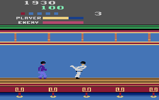 Screenshot Thumbnail / Media File 1 for Kung-Fu Master (1987) (Activision, Dan Kitchen) (AG-039-04)