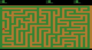 Screenshot Thumbnail / Media File 1 for Maze Craze - A Game of Cops 'n Robbers - Maze Mania - A Game of Cops 'n Robbers (1980) (Atari, Richard Maurer - Sears) (CX2635 - 49-75157)