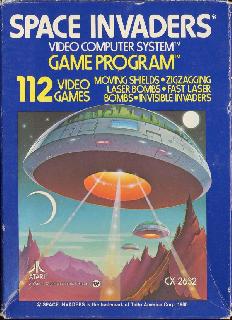 Screenshot Thumbnail / Media File 1 for Space Invaders (1980) (Atari, Richard Maurer - Sears) (CX2632 - 49-75153)