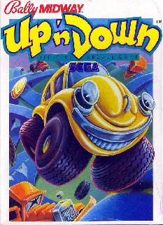 Screenshot Thumbnail / Media File 1 for Up 'n Down (1984) (Sega - Bally Midway - Beck-Tech) (009-01)