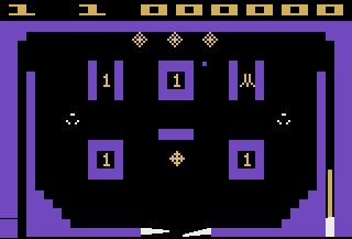Screenshot Thumbnail / Media File 1 for Video Pinball - Arcade Pinball (1981) (Atari, Bob Smith - Sears) (CX2648 - 49-75161)