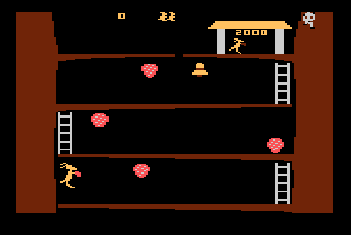 Screenshot Thumbnail / Media File 1 for Kangaroo (1982) (Atari)