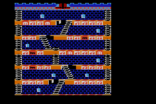 Screenshot Thumbnail / Media File 1 for Mr. Do's Castle (1984) (Parker Bros)