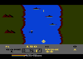 Screenshot Thumbnail / Media File 1 for River Raid (1983) (Activision)