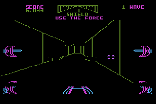 Screenshot Thumbnail / Media File 1 for Star Wars - The Arcade Game (1983) (Parker Bros)