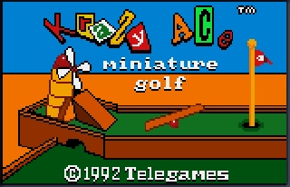 Screenshot Thumbnail / Media File 1 for Krazy Ace - Miniature Golf (USA, Europe)