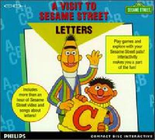Screenshot Thumbnail / Media File 1 for A Visit To Sesame Street Letters (CD-i)