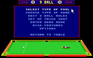 Screenshot Thumbnail / Media File 1 for Archer Macleans Pool (1993)(Virgin Games)