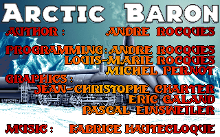 Screenshot Thumbnail / Media File 1 for Arctic Baron (1993)(Readysoft)