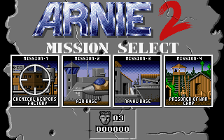 Screenshot Thumbnail / Media File 1 for Arnie 2 (1993)(Eutechnyx)