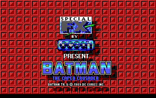 Screenshot Thumbnail / Media File 1 for Batman The Caped Crusader (1988)(Data East Corporation)