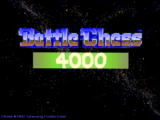 dos game battle chess 4000