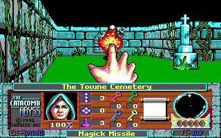 Screenshot Thumbnail / Media File 1 for Catacomb 3D Adventure Compilation, The (1993)(CDV)(De)