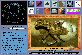 Screenshot Thumbnail / Media File 1 for Dinosaur Adventure (1993)(Knowledge Adventure)
