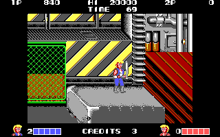 Screenshot Thumbnail / Media File 1 for Double Dragon (1988)(Arcadia Tradewest Inc)